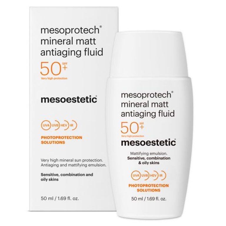 Mesoestetic Mesoprotech Mineral Matt Anti-Aging Fluid SPF 50+