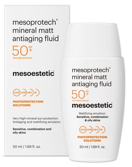 Mesoestetic Mesoprotech Mineral Matt Anti-Aging Fluid SPF 50+
