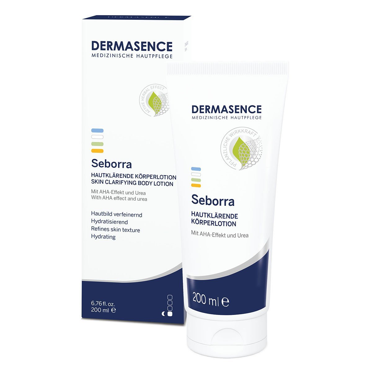 Skin clarifying body lotion
