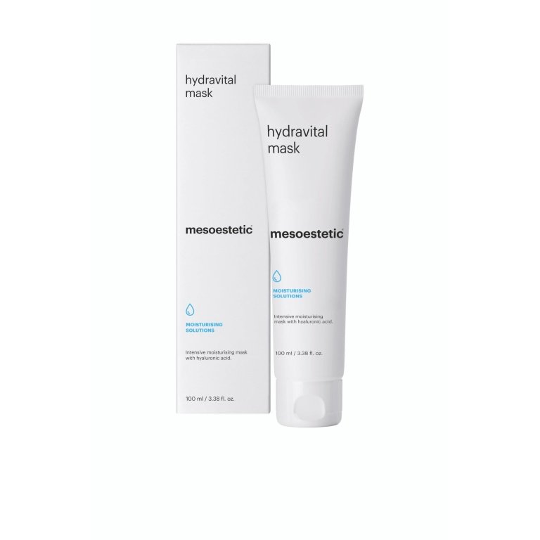 Mesoestetic Hydravital Mask: Intensive hydrating face mask with hyaluronic acid.