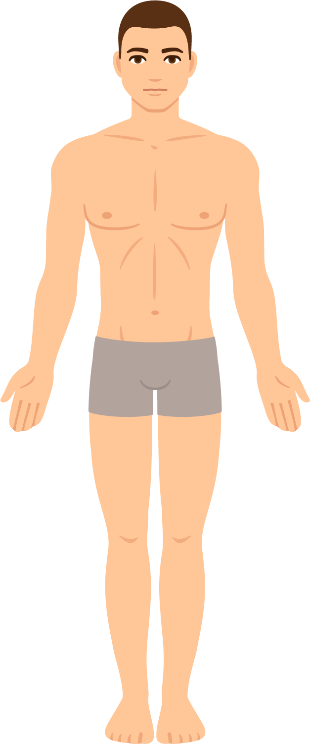 Man voorkant