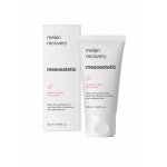 Mesoestetic Melan Recovery 50ml soothing and repairing cream in a white tube with a silver cap.