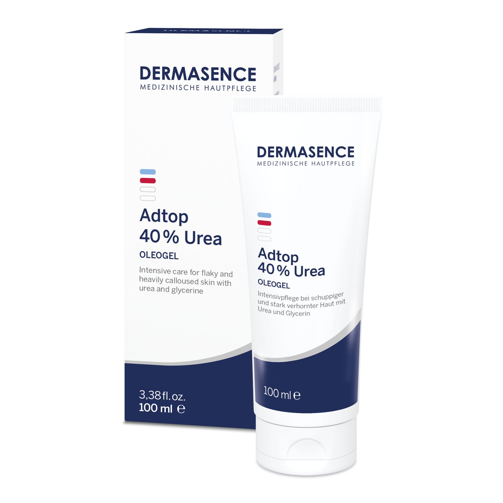 NL_DERMASENCE Adtop 40% Urea_100 ml_Cleanpack Dermasence Adtop 40% Urea Oleogel - Afbeelding 1